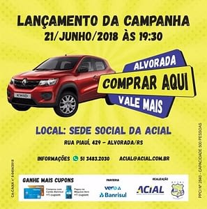 Read more about the article Lançamento da Campanha: Alvorada, Comprar Aqui Vale Mais