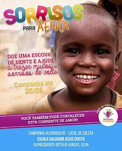 Read more about the article ESCOLA SALVADOR JESUS CRISTO – Projeto Sorrisos para África